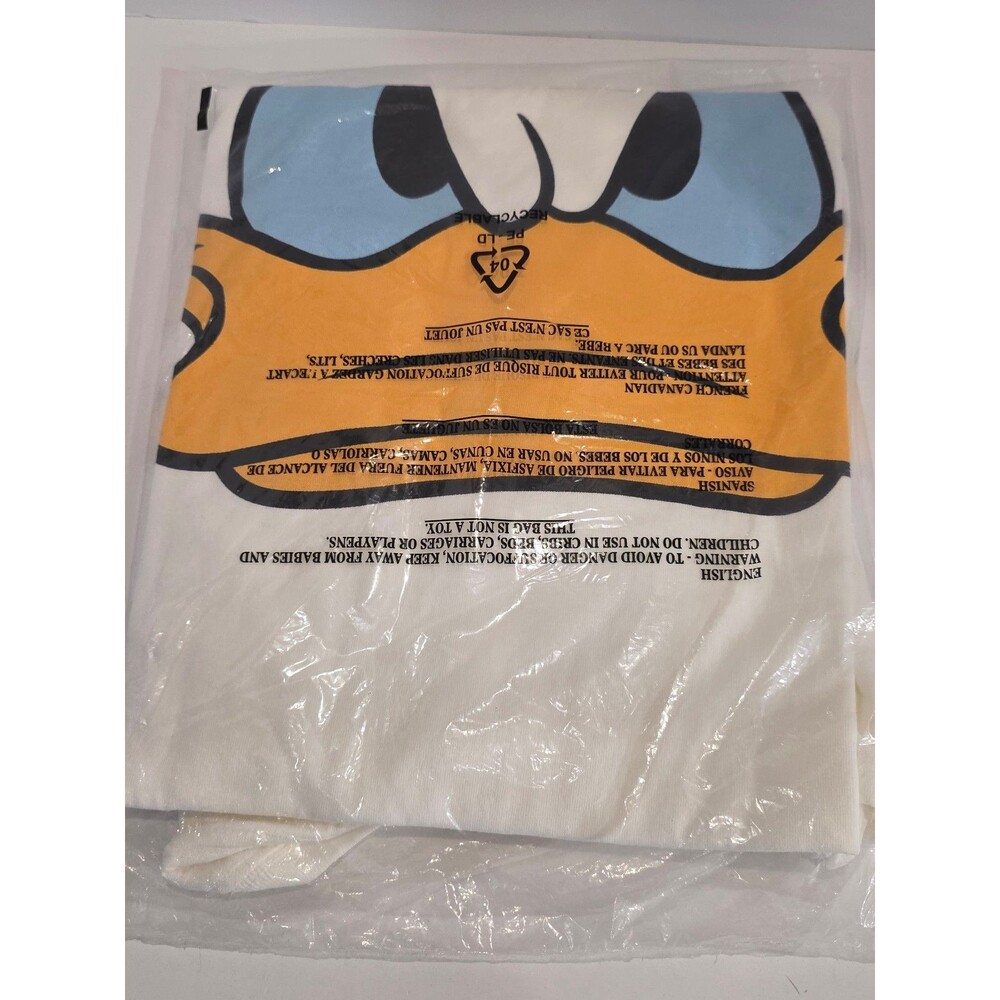 Disney Donald Duck Mad Big Face Mens T-Shirt 3XL Brand New